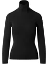 Fusalp Womens Noir Alisier Turtle-neck Stretch-knit Top Xs In Black