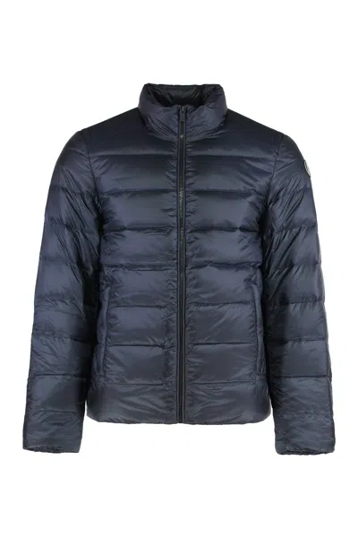 Fusalp High-neck Zip-front Ski Jacket In Blue