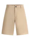 Fusalp Holion Twill-pocket Shorts In Brown