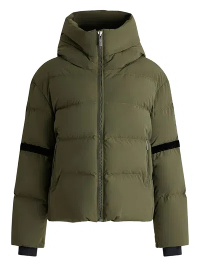 Fusalp Hooded Ski Jacket In Green