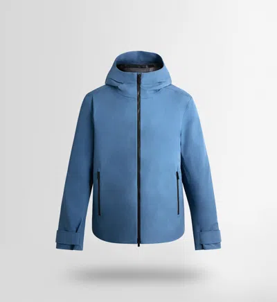 Fusalp Ilanox Hooded Zip Jacket In Blue