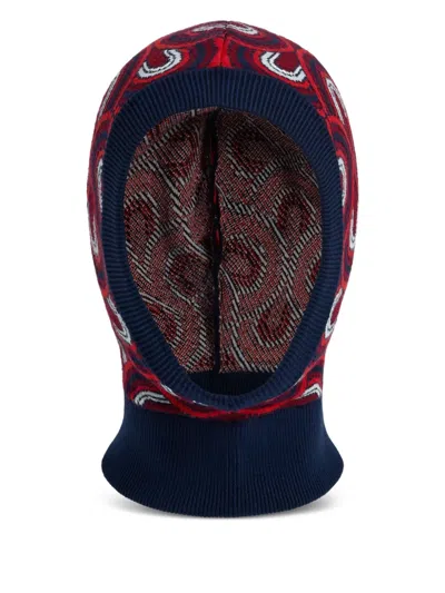 Fusalp Jacquard-knit Hat In Blue