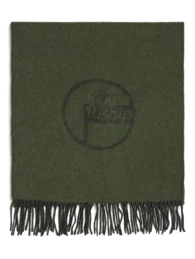 Fusalp Jacquard Scarf In Green
