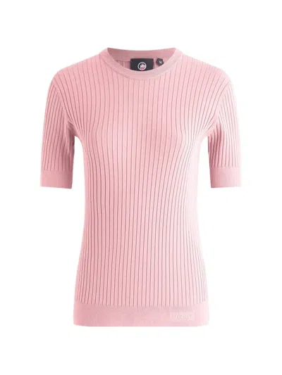 Fusalp Jadou Ribbed T-shirt In Pink