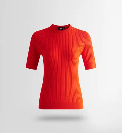 Fusalp Jadou Tee Shirt In Orange