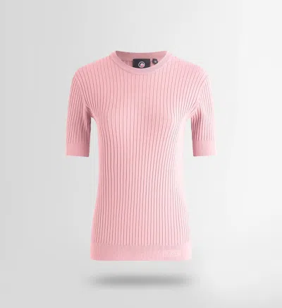 Fusalp Jadou Ribbed T-shirt In Pink
