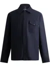 Fusalp Cotton Jaymeo Overshirt In Blue