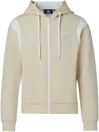 Fusalp Jersey Hoodie In ニュートラル