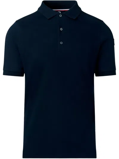 Fusalp Jersey Polo Shirt In Blue