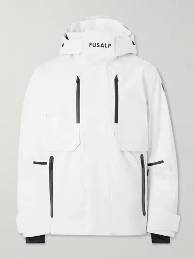 Fusalp John Padded Hooded Ski Jacket In White