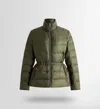 Fusalp Kerin Quilted Drawstring Jacket In Green