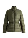 Fusalp Kerin Quilted Drawstring Jacket In Green