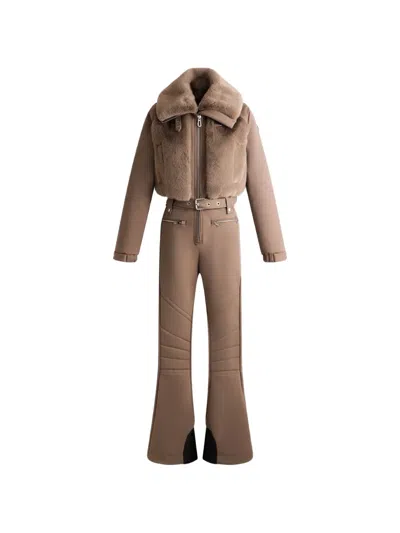 Fusalp Kivna Ski Suit In Brown