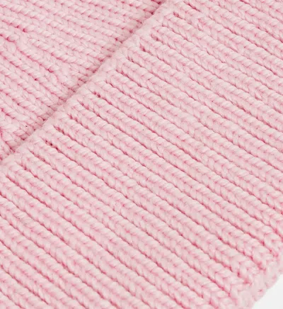 Fusalp Knit Beanie In Rose Clair