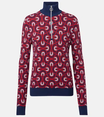 Fusalp Knitted Ski Top In Multi