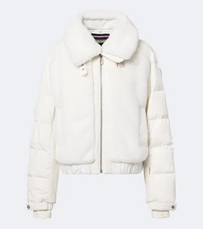 Fusalp Lenagima Teddy Down Ski Jacket In White