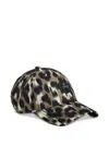 Fusalp Leopard-print Baseball Cap In Multi