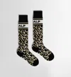 Fusalp Leopard Sock Ski Socks In Black
