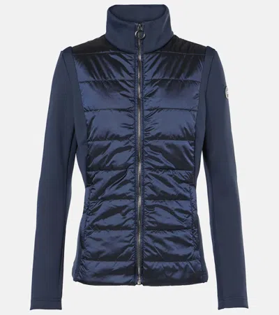 Fusalp Linn Satin Twill Ski Jacket In Blue