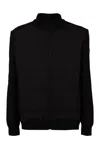 Fusalp Lissandre Cardigan With Padded Panels In Black