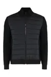Fusalp Lissandre Cardigan With Padded Panels In Black