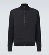 Fusalp Lissandre Cardigan With Padded Panels In Black