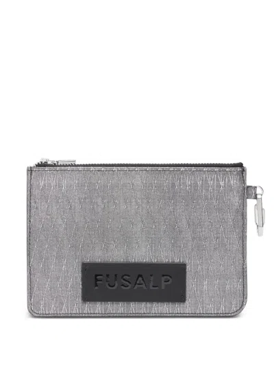 Fusalp Little Pouch L Wallet In Silver