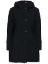 Fusalp Logo-appliqué Hooded Raincoat In Black