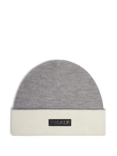 Fusalp Logo Beanie In Gray