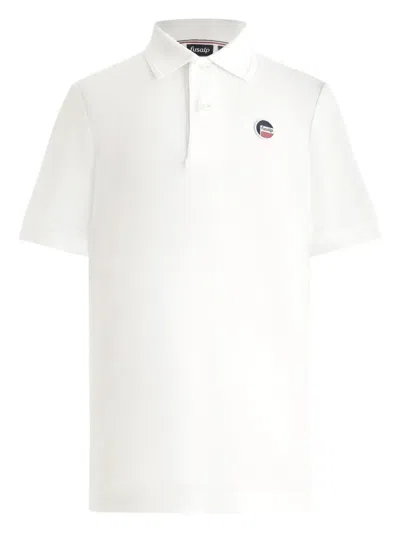 Fusalp Logo-detail Polo Shirt In White