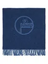 Fusalp Logo-jacquard Scarf In Blue