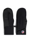 Fusalp Logo-patch Gloves In 黑色