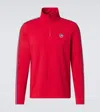 Fusalp Mario Technical Half-zip Sweater In Red