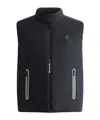 Fusalp Mattin Sleeveless Cotton Jacket In Black