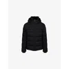 Fusalp Mens Noir Berlioz Hooded Shell-down Puffer Jacket In Black