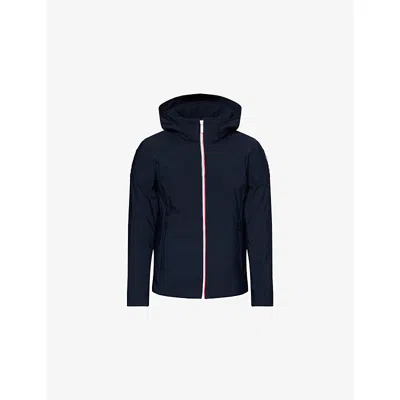 Fusalp Mens Marin/bbr Power Brand-patch Shell-padded Ski Jacket In Blue