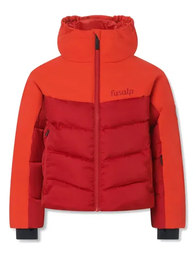 Fusalp Kids' Mercure Jacket In 红色