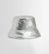 Fusalp Crinkled-effect Bucket Hat In Silver