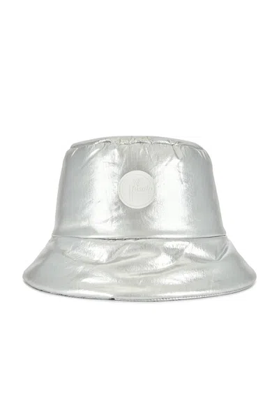 Fusalp Metallic Bucket Hat In Yellow