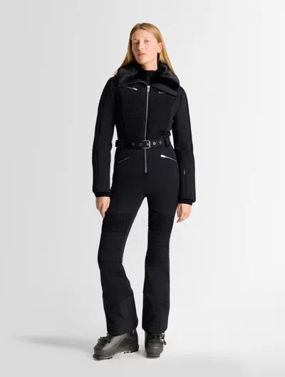 Fusalp Montanetta All-in-one Ski Suit In Black