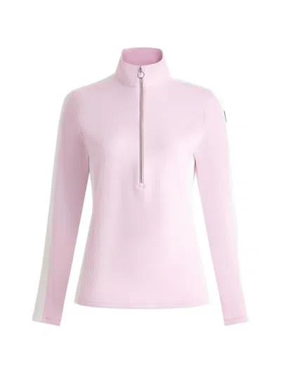 Fusalp Negam Panelled Ski Top In Pink