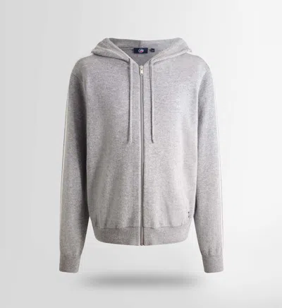 Fusalp Noren Zip Up Jacket In Gray