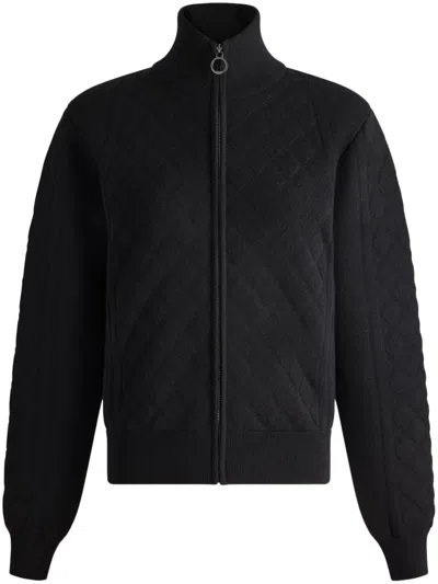 Fusalp Nuria Knitted Jacket In Black