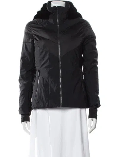 Pre-owned Fusalp Nylon Jacket In Black