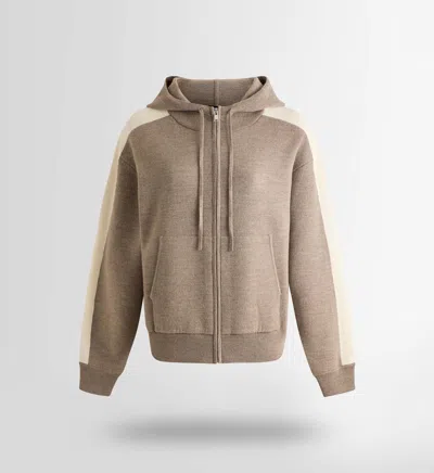 Fusalp Nymira Zip Up Jacket In Brown