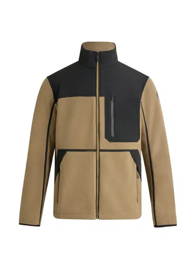 Fusalp Ofrost Zip-fastening Zip-pocket Jacket In Brown