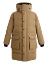 Fusalp Padded Down Coat In Neutral