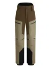 Fusalp Panelled Zip-detail Ski Bottoms In Green