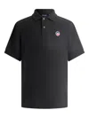 Fusalp Pique-cotton Polo Shirt In Blue