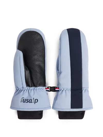 Fusalp Kids' Polar Mittens In Blue